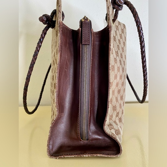Gucci braided handle tote - Picture 3 of 16